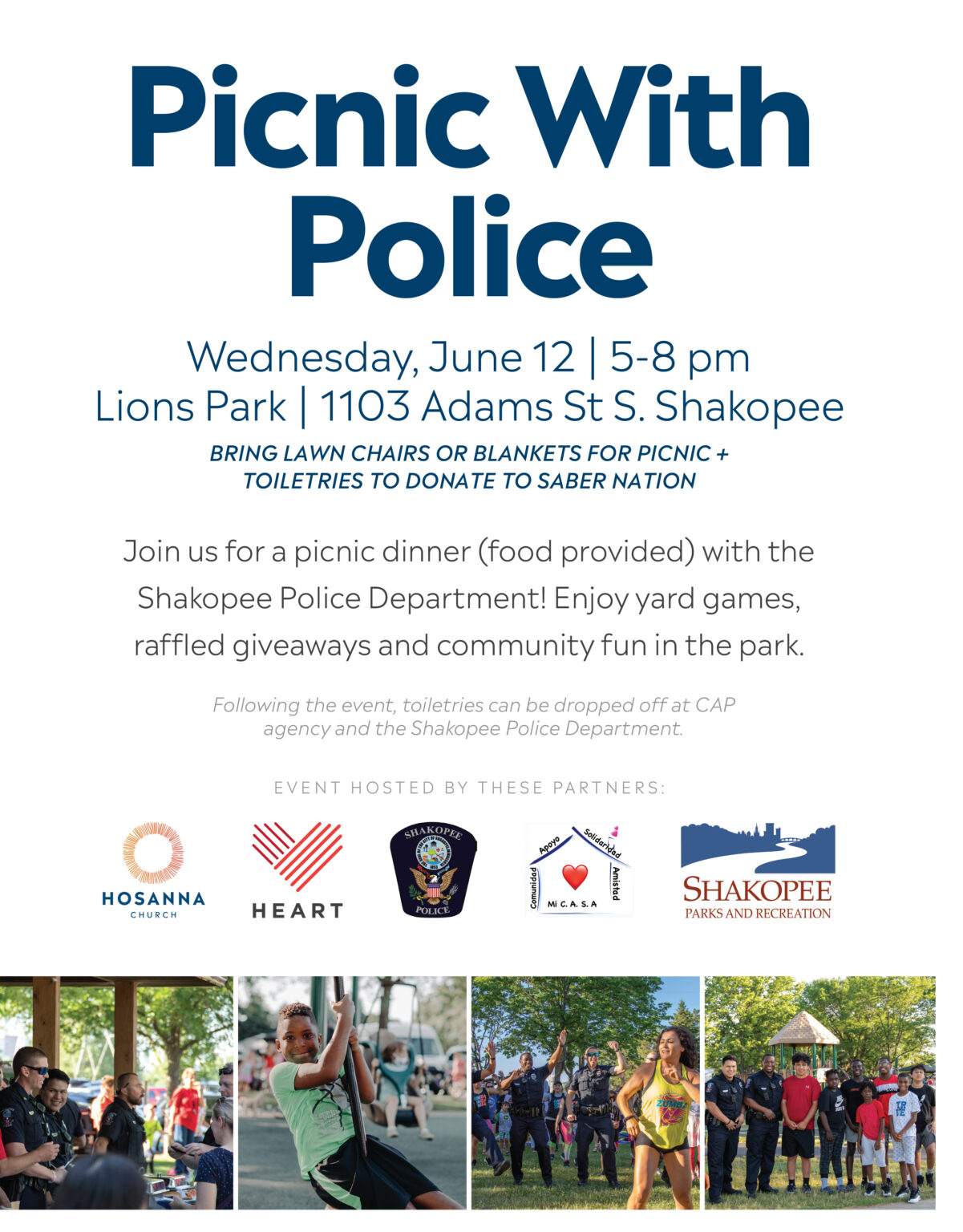 2024 Picnic With Police Shakopee Chamber Of Commerce